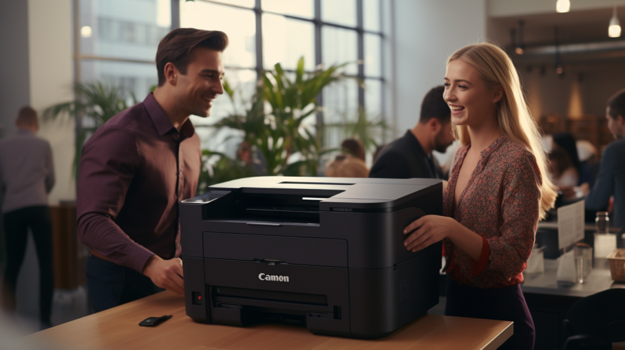 An image of modern canon printer